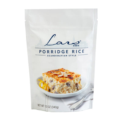 Lars Own Scandinavian Style Porridge Rice available at American Swedish Institute.
