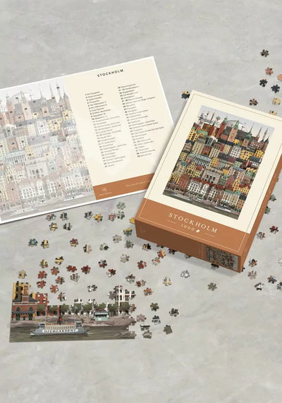 Martin Schwartz Stockholm Puzzle available at American Swedish Institute.