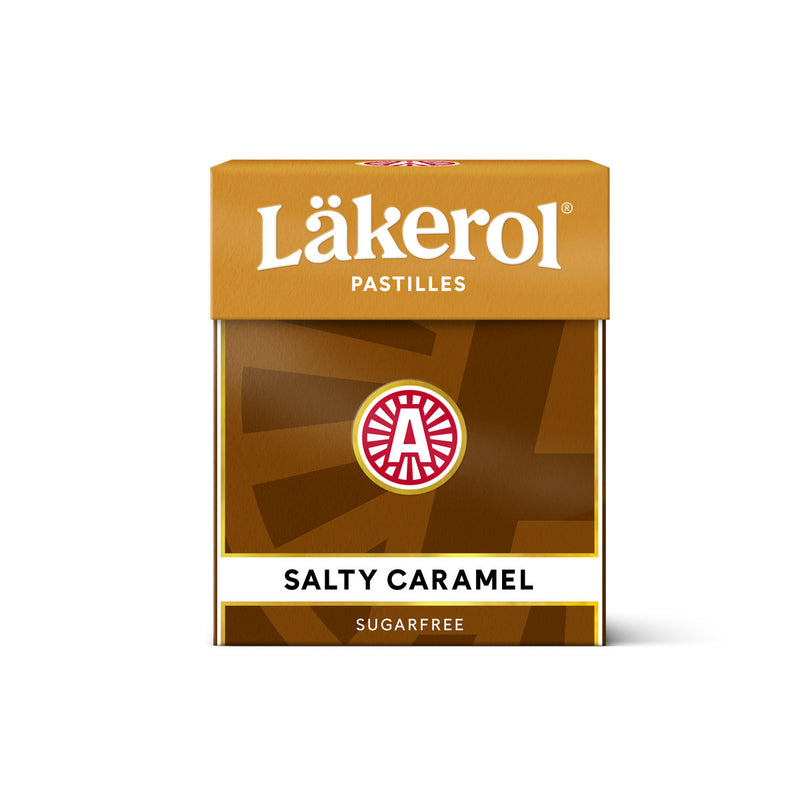 Läkerol Salty Caramel available at American Swedish Institute.