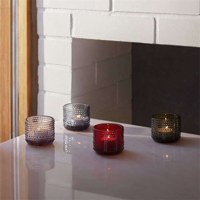 Iittala Kastehelmi Tealight Candleholder - Clear available at American Swedish Institute.