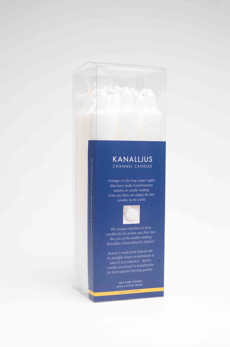 Kanalljus Taper Candles available at American Swedish Institute.