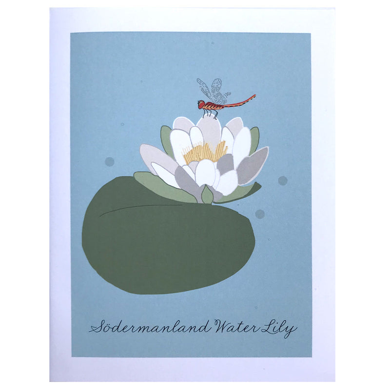 Lisa Rydin Erickson Södermanland Water Lily Greeting Card American Swedish Institute
