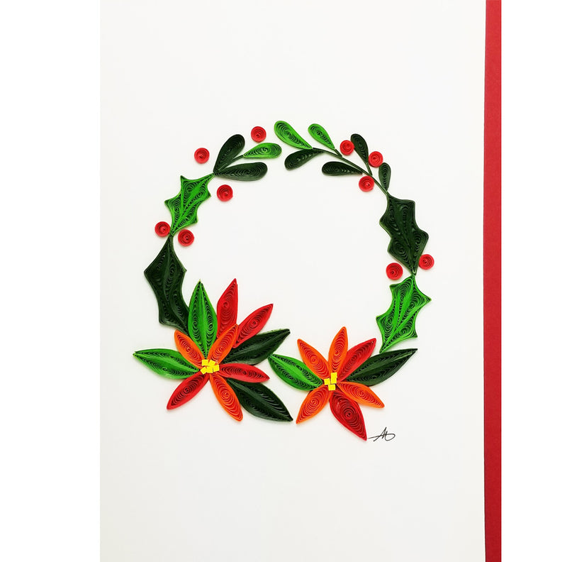 Wreath Greeting Card